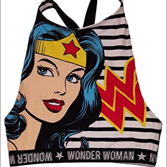 wonder woman sports bra